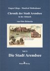 Buchcover Chronik der Stadt Arendsee in der Altmark