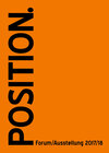 Buchcover POSITION. Forum / Ausstellung 2017/18