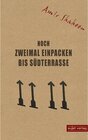 Buchcover Noch zweimal Einpacken bis Südterrasse