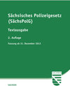 Buchcover Sächsisches Polizeigesetz (SächsPolG)