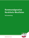Buchcover Kommunalgesetze Nordrhein-Westfalen