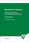 Buchcover Baurecht in Sachsen