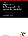 Buchcover Allgemeines Gefahrenabwehrrecht im Land Sachsen-Anhalt