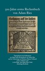 Buchcover 500 Jahre erstes Rechenbuch von Adam Ries