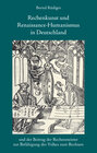 Buchcover Rechenkunst und Renaissance-Humanismus in Deutschland