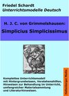 Buchcover Simplicius Simplicissimus. Unterrichtsmodell und Unterrichtsvorbereitungen. Unterrichtsmaterial und komplette Stundenmod