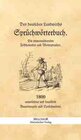 Buchcover Des deutschen Landwirths Sprichwörterbuch