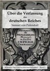 Buchcover Über die Verfassung des deutschen Reiches
