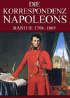 Buchcover Korrespondenz Napoleons - Band II: 1798-1805