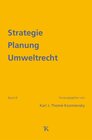 Buchcover Strategie Planung Umweltrecht, Band 8
