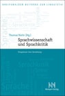 Sprachwissenschaft und Sprachkritik width=