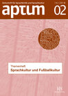 Buchcover Aptum, Zeitschrift für Sprachkritik und Sprachkultur 14. Jahrgang, 2018, Heft 2