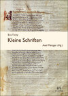 Buchcover Eva Tichy: Kleine Schriften