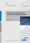 Buchcover Bedeutung von Transformationsprodukten für den Wasserkreislauf