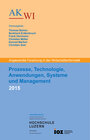 Buchcover Prozesse, Technologie, Anwendungen, Systeme und Management 2015