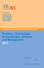 Buchcover Prozesse, Technologie, Anwendungen, Systeme und Management 2017