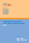 Buchcover Angewandte Forschung in der Wirtschaftsinformatik 2018