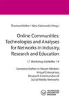 Buchcover Online Communities: Technologies and Analyses for Networks in Industry, Research and Education
