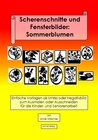 Buchcover Scherenschnitte und Fensterbilder: Sommerblumen