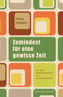 Buchcover Zumindest für eine gewisse Zeit