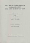 Buchcover Biographisches Lexikon zur Geschichte der böhmischen Länder. Band IV. Lieferung 3: SOKOL-STEFANI