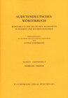 Buchcover Sudetendeutsches Wörterbuch