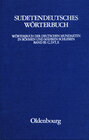 Buchcover Sudetendeutsches Wörterbuch