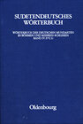 Buchcover Sudetendeutsches Wörterbuch