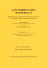 Buchcover Sudetendeutsches Wörterbuch. Wörterbuch der deutschen Mundarten in Böhmen und Mähren-Schlesien