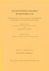 Buchcover Sudetendeutsches Wörterbuch. Wörterbuch der deutschen Mundarten in Böhmen und Mähren-Schlesien