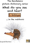 Buchcover The Hendeleins German/English picture dictionary series: What do you see and hear?