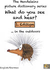 Buchcover The Hendeleins German/English picture dictionary series: What do you see and hear?