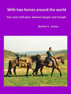 Buchcover With two horses around the world