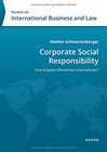 Buchcover Corporate Social Responsibility - Eine Aufgabe öffentlicher Unternehmen?