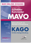 Buchcover Eichstätter Kommentar MAVO & KAGO - Online-Zugang