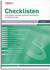 Buchcover Checklisten 8. Auflage 2018