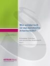 Buchcover Eichstätter Schriften zum kirchlichen Arbeitsrecht 2022