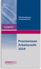 Buchcover Praxiswissen Arbeitsrecht 2024 evangelisch