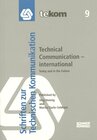 Buchcover Technical Communication – International