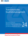 Buchcover Translatorisches Qualitätsmanagement