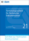 Buchcover Terminologiearbeit für Technische Dokumentation