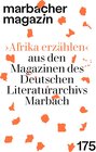 Buchcover ›Afrika erzählen‹ aus den Magazinen des Deutschen Literaturarchivs Marbach