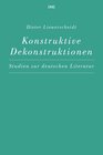 Buchcover Konstruktive Dekonstruktionen
