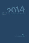 Buchcover Jahresschrift für mitteldeutsche Vorgeschichte / Jahresschrift für mitteldeutsche Vorgeschichte 94 (2014)