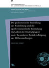 Buchcover Die prähistorische Besiedlung der Rudelsburg und die spätbronzezeitliche Besiedlung im Gebiet der Unstrutgruppe unter be