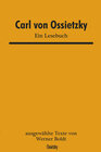 Buchcover Carl von Ossietzky