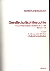 Buchcover Gesellschaftsphilosophie II