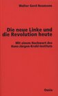 Buchcover Die neue Linke und die Revolution heute
