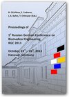 Buchcover 1st Russian German Conference on Biomedical Engineering