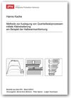 Buchcover Methode zur Auslegung von Querkeilwalzprozessen mittels Kleinskalierung am Beispiel der Halbwarmumformung
